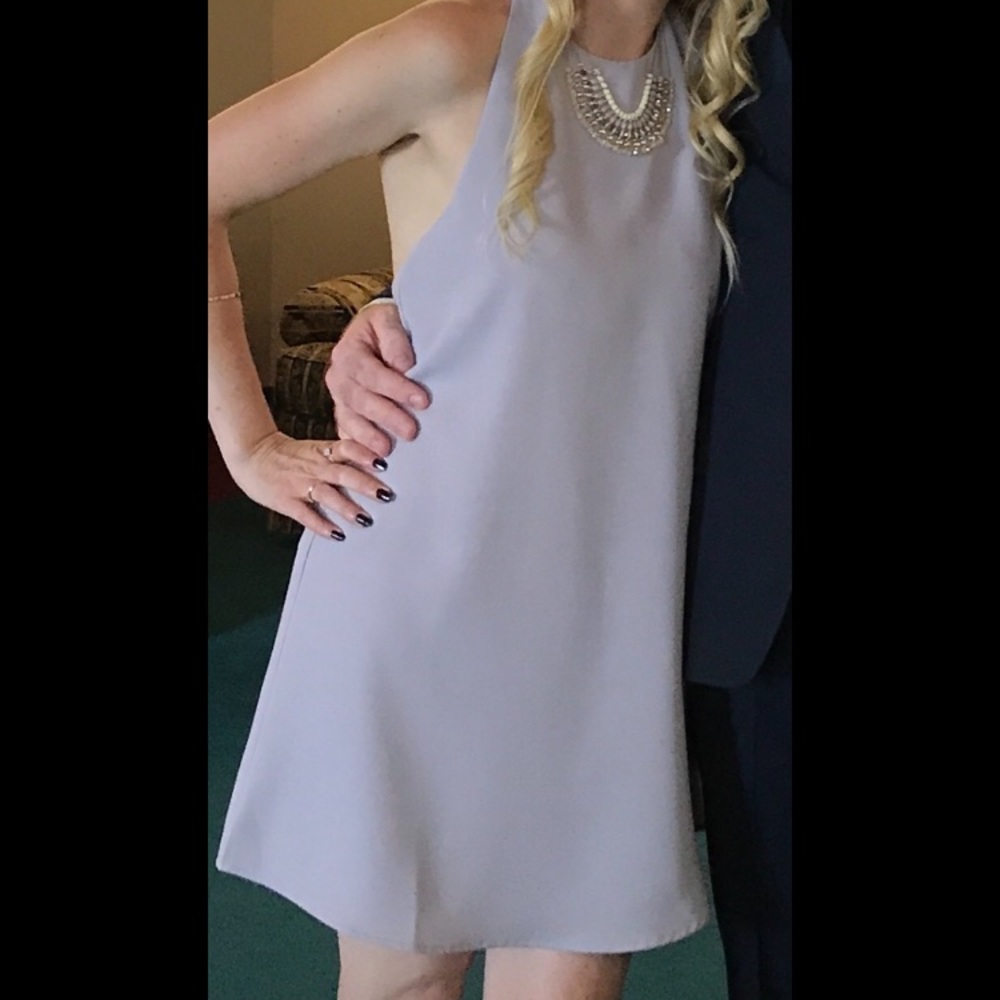 TOBI backless halter dress
